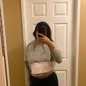 Puma crop top hoodie